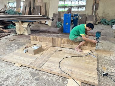 Cửa gỗ Teak - cửa gỗ Giá Tỵ - top 18 mẫu cửa Hoàng Phát Wood